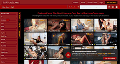 Desktop Screenshot of fortunecams.com